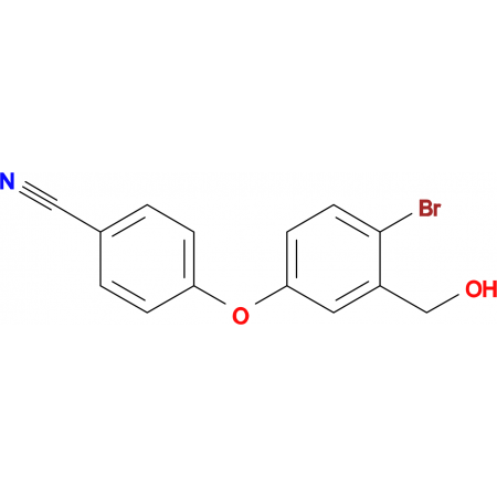 4 4 Bromo 3 Hydroxymethyl Phenoxy Benzonitrile 10 053897