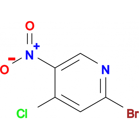 2 Bromo 4 Chloro 5 Nitropyridine 10 243983 CymitQuimica