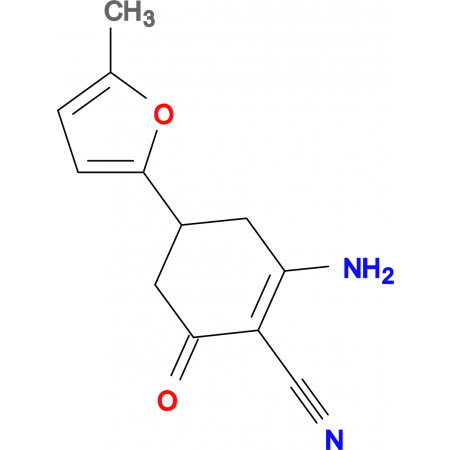 Amino Methyl Furyl Oxocyclohex Ene Carbonitrile