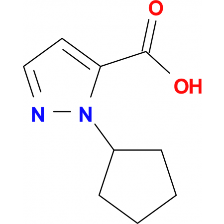 Cyclopentyl H Pyrazole Carboxylic Acid