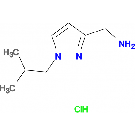 1 1 Isobutyl 1H Pyrazol 3 Yl Methanamine Hydrochloride 10 429305