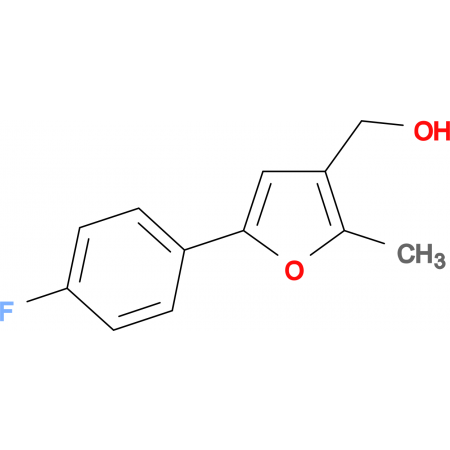 5 4 Fluoro Phenyl 2 Methyl Furan 3 Yl Methanol 10 475730