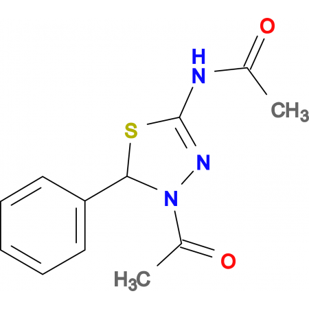 N Acetyl Phenyl Dihydro Thiadiazol Yl Acetamide