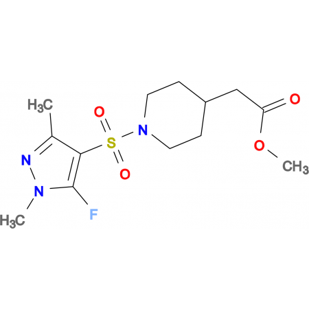 Methyl Fluoro Dimethyl H Pyrazol Yl Sulfonyl Piperidin