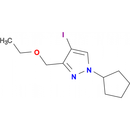 1 Cyclopentyl 3 Ethoxymethyl 4 Iodo 1H Pyrazole 10 508756