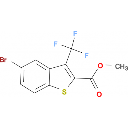 5 Bromo 3 Trifluoromethyl Benzo B Thiophene 2 Carboxylic Acid Methyl