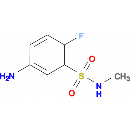 5 Amino 2 Fluoro N Methyl Benzenesulfonamide 10 511198