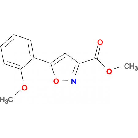 Methoxy Phenyl Isoxazole Carboxylic Acid Methyl Ester