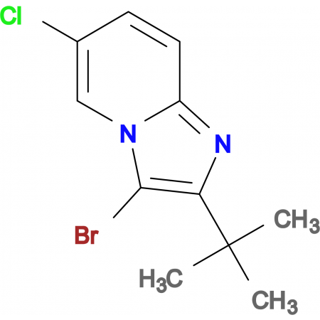 3 Bromo 2 Tert Butyl 6 Chloroimidazo 1 2 A Pyridine 10 526267