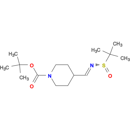 S Tert Butyl Tert Butylsulfinyl Imino Methyl Piperidine