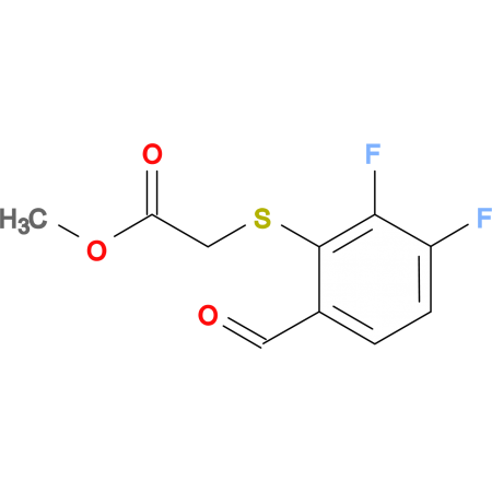 Methyl Difluoro Formylphenyl Thio Acetate