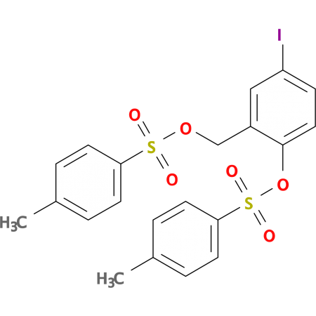 4 Iodo 2 Tosyloxy Methyl Phenyl 4 Methylbenzenesulfonate 10 547908