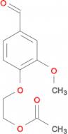 2 4 Formyl 2 Methoxyphenoxy Ethyl Acetate 10 315470