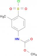 Chlorosulfonyl Methyl Phenyl Carbamic Acid Methyl Ester