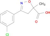 Chlorophenyl Methyl Dihydro Oxazole Carboxylic Acid