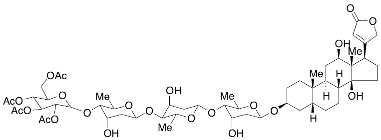 Digoxin 4 O tetra O acetyl β D Glucopyranoside