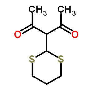 3-(1,3-dithian-2-yl)pentane-2,4-dione
