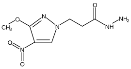 3-Methoxy-4-nitro-1H-pyrazole-1-propanoic acid hydrazide