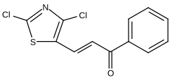 3-(2,4-Dichloro-5-thiazolyl)-1-phenyl-2-propen-1-one