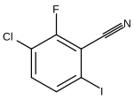3-Chloro-2-fluoro-6-iodobenzonitrile