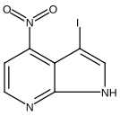 3-Iodo-4-nitro-1H-pyrrolo[2,3-b]pyridine