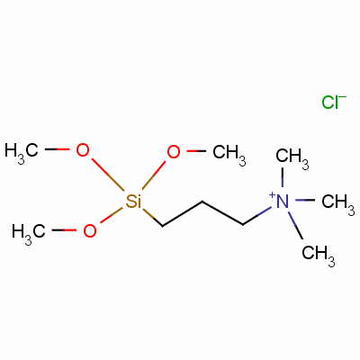 Trimethyl[3-(trimethoxysilyl)propyl]ammonium chloride