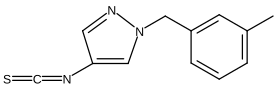 4-Isothiocyanato-1-[(3-methylphenyl)methyl]-1H-pyrazole