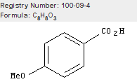 Benzoic acid, 4-methoxy-