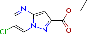 ethyl 6-chloropyrazolo(1,5-A)pyrimidine-2-carboxylate