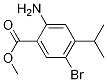 2-Amino-5-bromo-4-isopropylbenzoicacid methyl ester