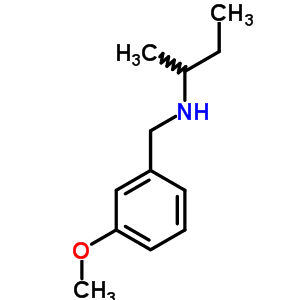 CAS: 889949-80-8 - N-(3-methoxybenzyl)butan-2-amine