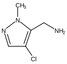 4-Chloro-1-methyl-1H-pyrazole-5-methanamine