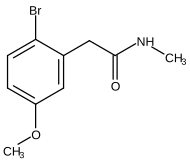 2-Bromo-5-methoxy-N-methylbenzeneacetamide