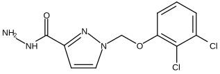 1-[(2,3-Dichlorophenoxy)methyl]-1H-pyrazole-3-carboxylic acid hydrazide