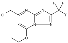 5-(Chloromethyl)-7-ethoxy-2-(trifluoromethyl)[1,2,4]triazolo[1,5-a]pyrimidine