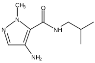4-Amino-1-methyl-N-(2-methylpropyl)-1H-pyrazole-5-carboxamide