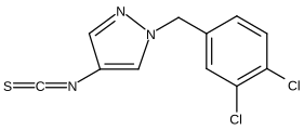 1-[(3,4-Dichlorophenyl)methyl]-4-isothiocyanato-1H-pyrazole