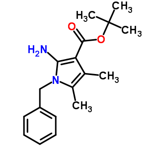 tert-butyl 2-amino-1-benzyl-4,5-dimethyl-1H-pyrrole-3-carboxylate