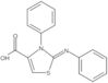 2,3-Dihydro-3-phenyl-2-(phenylimino)-4-thiazolecarboxylic acid