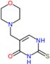 5-(morpholin-4-ylmethyl)-2-thioxo-2,3-dihydropyrimidin-4(1H)-one