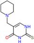 5-(piperidin-1-ylmethyl)-2-thioxo-2,3-dihydropyrimidin-4(1H)-one