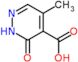 4-methyl-6-oxo-1H-pyridazine-5-carboxylic acid