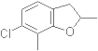 6-Chloro-2,3-dihydro-2,7-dimethylbenzofuran