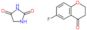 6-fluorochroman-4-one; imidazolidine-2,4-dione
