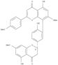 (2S)-2,3-Dihydro-5-hydroxy-2-[4-hydroxy-3-[5-hydroxy-7-methoxy-2-(4-methoxyphenyl)-4-oxo-4H-1-benz…