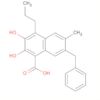 1-Naphthalenecarboxylic acid,2,3-dihydroxy-6-methyl-7-(phenylmethyl)-4-propyl-
