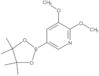 2,3-Dimethoxy-5-(4,4,5,5-tetramethyl-1,3,2-dioxaborolan-2-yl)pyridine