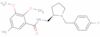 2,3-dimethoxy-5-iodo-N-((1-(4'-fluorobenzyl)-2-pyrrolidinyl)methyl)benzamide