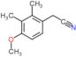 (4-methoxy-2,3-dimethylphenyl)acetonitrile
