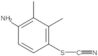 4-Amino-2,3-dimethylphenyl thiocyanate